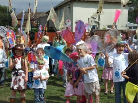 Kinsley Play Area Opening 2009