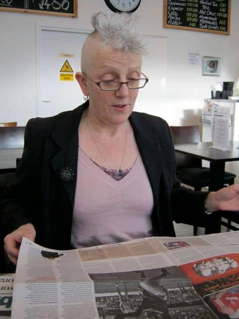 Small Sheffield poet Nell Farrell