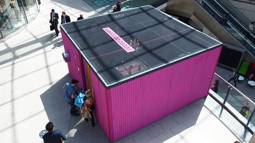 pink shed