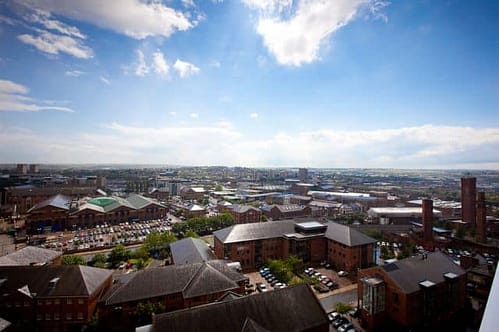 View from Sky Lounge City Inn Leeds (c) Jonty Wilde