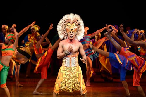 Simba - Nicholas Nkuna and the Original UK touring company