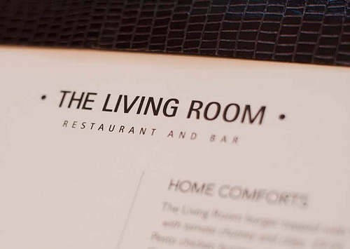 Living Room menu