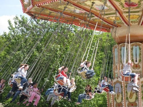 Swings at Lightwater Valley