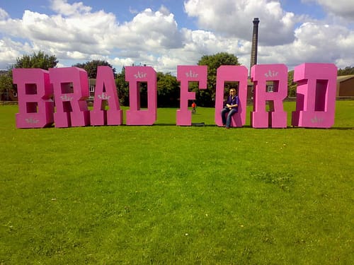 Infirmary Fields - where Bradford's people will come together on Saturday