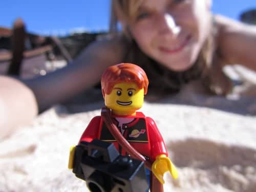 Lego Tourist