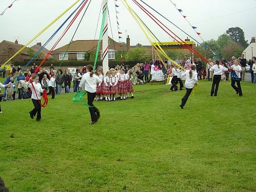 Aldborough may day celebration 2011