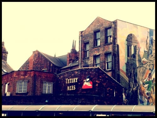 Tetley's Signage, near The Corn Exchange