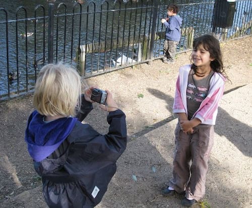 Taking a photo