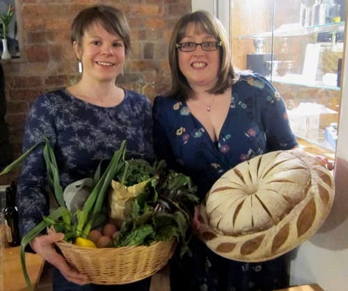 Ros and Clare at their first Appetite event