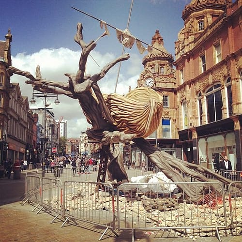 OverWorlds and UnderWorlds on Briggate by Ellie Schiadas