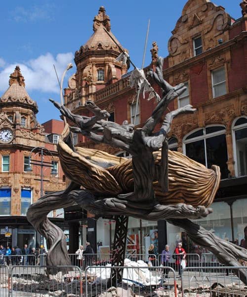 Boat on Briggate - 14 May 2012 (c) Yorkshire Dance