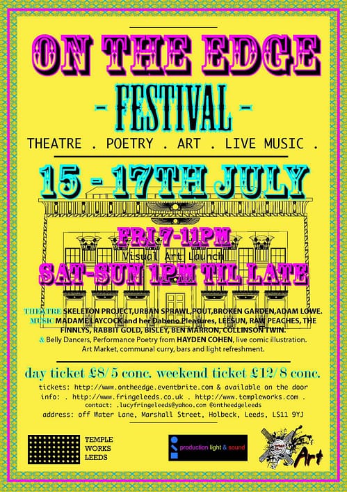 ON THE EDGE Festival Poster_150x150_p1