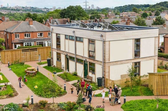 Lilac   Affordable strawbale housing community in Bramley. Leeds