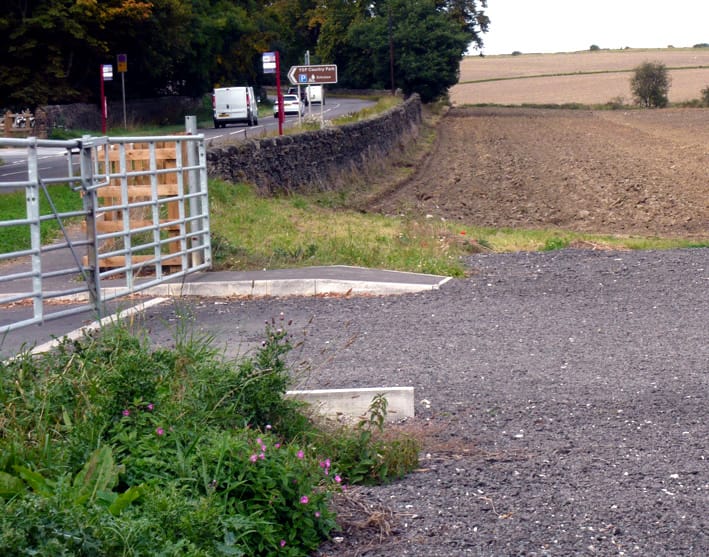 Unofficial car park