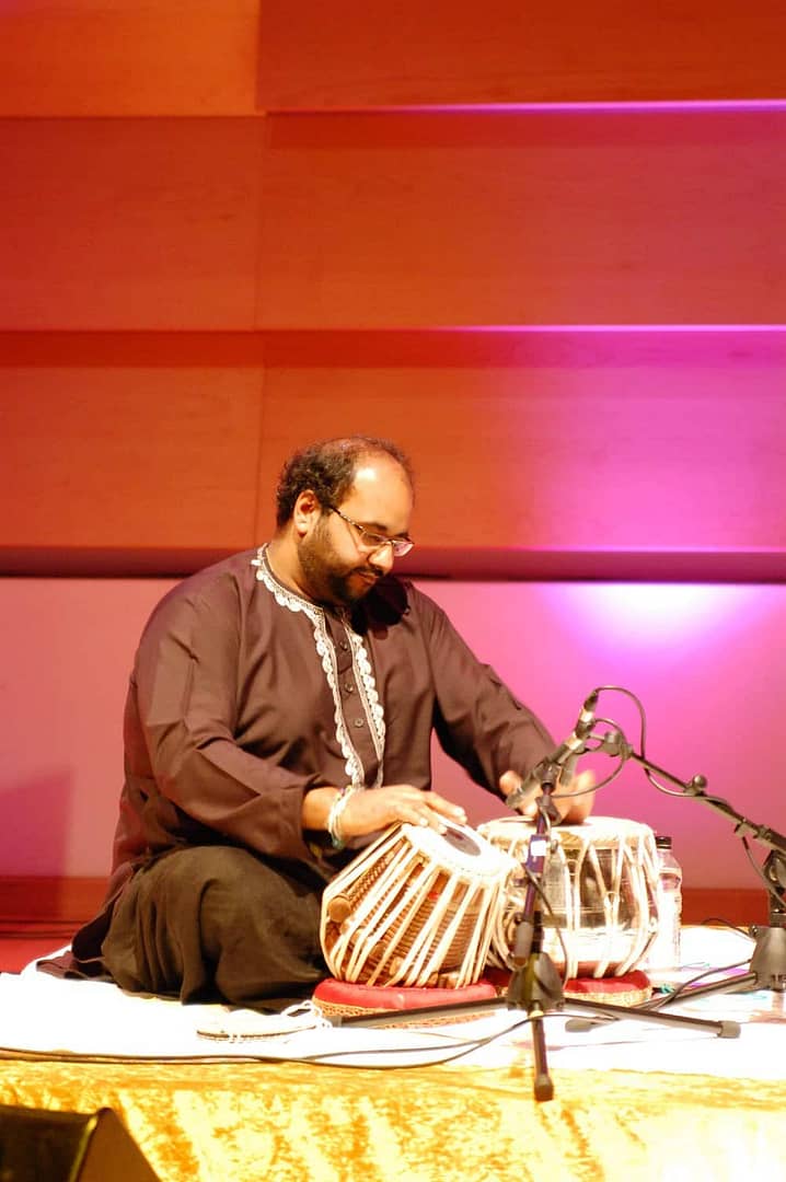 Tabla player Bhupinder Singh Chaggar; photo credit Maria Spadafora