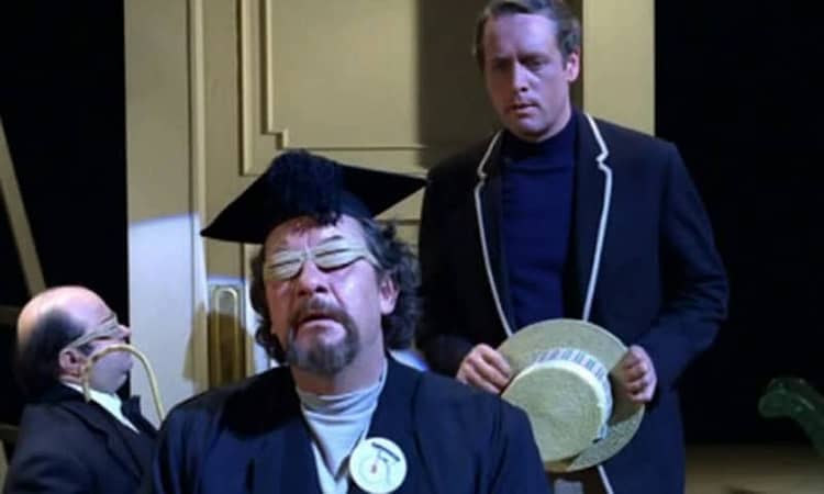 Angelo Muscat, Leo McKern and Patrick McGoohan