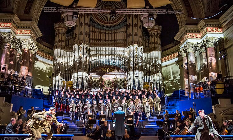 in Opera North’s production of Silent Night by Kevin Puts [Photo credit: Tristram Kenton]