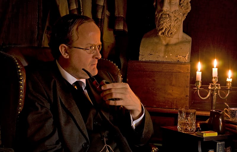 Robert Lloyd-Parry as M. R. James (Photo: Shelagh Bidwell)